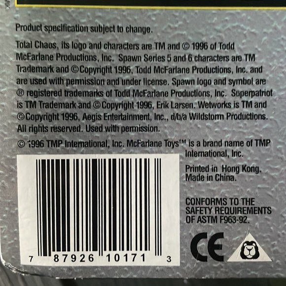 Total Chaos: Dragon Blade Ultra Action Figure - Picture 12 of 12